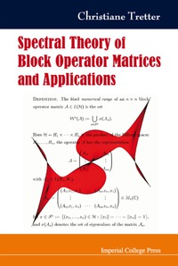 Cover image: SPECTRAL THEORY OF BLOCK OPERATOR... 9781860947681