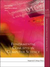 صورة الغلاف: Fundamental Concepts In Computer Science 9781848162907