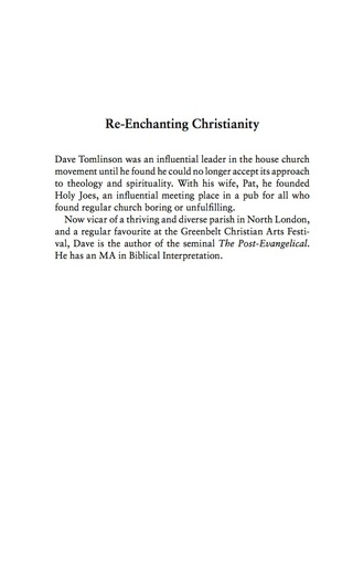 Cover image: Re-enchanting Christianity 9781853118579