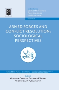 Imagen de portada: Armed Forces and Conflict Resolution 9781848551220