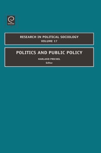 表紙画像: Politics and Public Policy 9781848551787