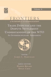 Omslagafbeelding: Trade Disputes and the Dispute Settlement Understanding of the WTO 9781848552067