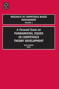 Imagen de portada: Research in Competence-Based Management 9781848552104