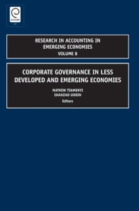 Immagine di copertina: Corporate Governance in Less Developed and Emerging Economies 9781848552524