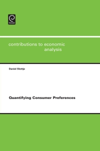 Cover image: Quantifying Consumer Preferences 9781848553125
