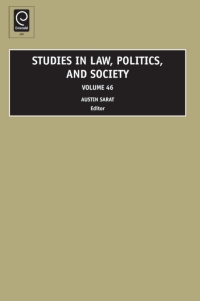 Omslagafbeelding: Studies in Law, Politics, and Society 9781848553781