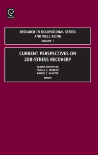 صورة الغلاف: Research in Occupational Stress and Well being 9781848555440