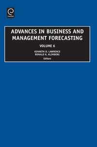 Cover image: Advances in Business and Management Forecasting 9781848555488