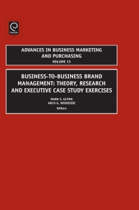 صورة الغلاف: Business-to-Business Brand Management 9781848556706