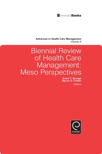 Cover image: Biennial Review of Health Care Management 9781848556720