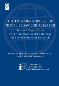 Imagen de portada: Expanding Sphere of Travel Behaviour Research 9781848559363