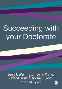 Cover image: Succeeding with Your Doctorate 1st edition 9781412901161