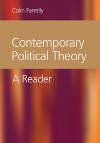 Imagen de portada: Contemporary Political Theory 1st edition 9780761941835