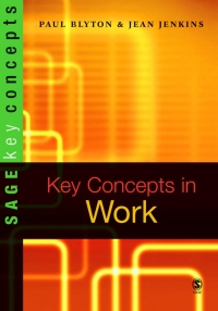 Imagen de portada: Key Concepts in Work 1st edition 9780761944782