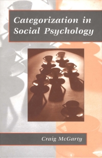 Imagen de portada: Categorization in Social Psychology 1st edition 9780761959533