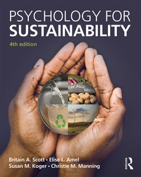 Cover image: Psychology for Sustainability 4th edition 9781848725799