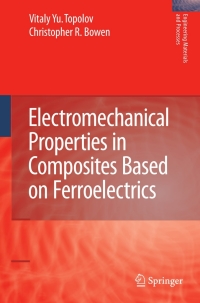 表紙画像: Electromechanical Properties in Composites Based on Ferroelectrics 9781848009998