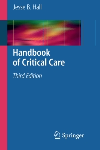 Titelbild: Handbook of Critical Care 3rd edition 9781848827233
