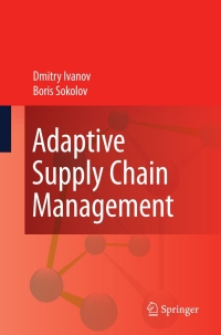 表紙画像: Adaptive Supply Chain Management 9781848829510
