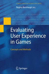 Cover image: Evaluating User Experience in Games 9781848829626