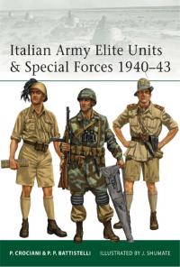 Omslagafbeelding: Italian Army Elite Units & Special Forces 1940–43 1st edition 9781849085953