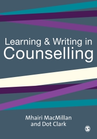 Cover image: Learning and Writing in Counselling 1st edition 9780761950622