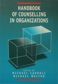 Imagen de portada: Handbook of Counselling in Organizations 1st edition 9780761950875