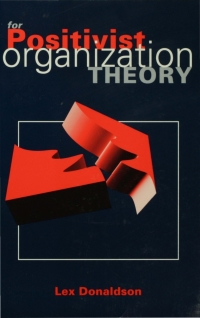 Imagen de portada: For Positivist Organization Theory 1st edition 9780761952268