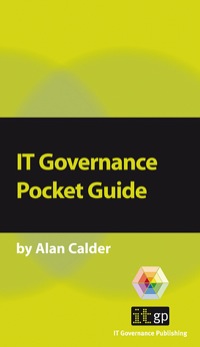 表紙画像: IT Governance, A Pocket Guide 1st edition 9781905356256