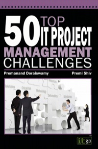 Immagine di copertina: 50 Top IT Project Management Challenges 1st edition 9781849283410
