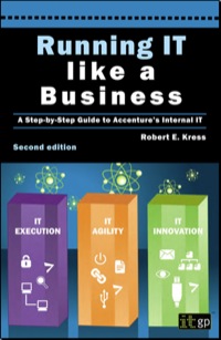 Cover image: Running IT Like a Business: A step-by-step guide to Accenture's internal IT 2nd edition 9781849283564