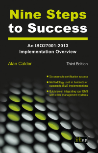 Imagen de portada: Nine Steps to Success: An ISO27001:2013 Implementation Overview 3rd edition 9781849288231