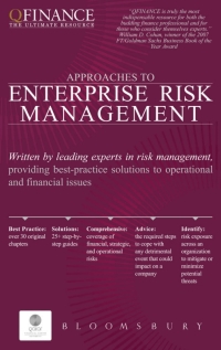 Immagine di copertina: Approaches to Enterprise Risk Management 1st edition 9781849300032