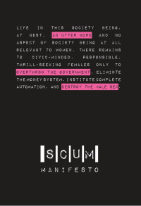 Titelbild: SCUM Manifesto 9781849351805