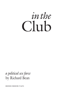 Cover image: In the Club 1st edition 9781840027570