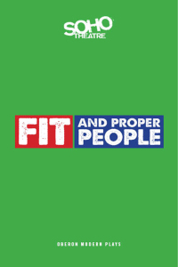Imagen de portada: Fit and Proper People 1st edition 9781849432290