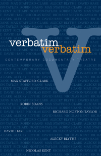 Imagen de portada: Verbatim, Verbatim 1st edition 9781840026979