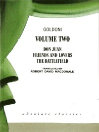 Cover image: Goldoni: Volume Two 1st edition 9781870259378