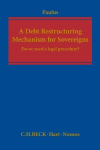 Imagen de portada: A Debt Restructuring Mechanism for Sovereigns 1st edition 9781849467407