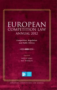 Titelbild: European Competition Law Annual 2012 1st edition 9781849465823