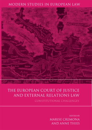 Cover image: The European Court of Justice and External Relations Law 1st edition 9781509909902
