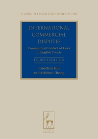 Imagen de portada: International Commercial Disputes 4th edition 9781841138510