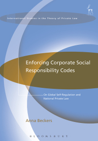 Cover image: Enforcing Corporate Social Responsibility Codes 1st edition 9781509920075