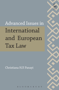 Imagen de portada: Advanced Issues in International and European Tax Law 1st edition 9781849466950