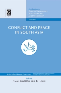 Cover image: Conflict and Peace in South Asia 9780444531766