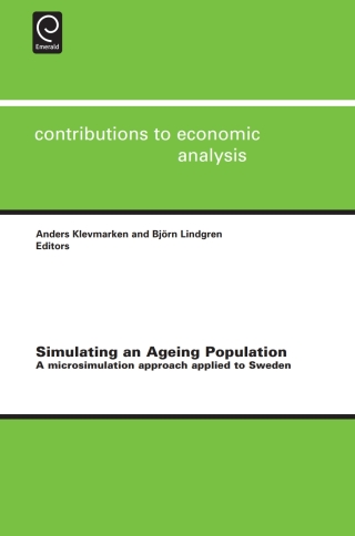 Cover image: Simulating an Ageing Population 9780444532534