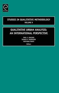 Cover image: Qualitative Urban Analysis 9780762313686