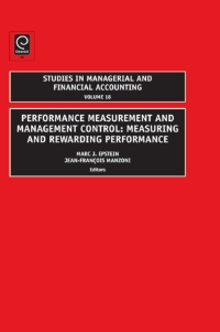 Imagen de portada: Performance Measurement and Management Control 9780762314799