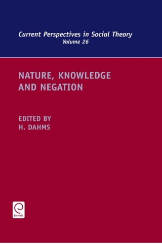 Imagen de portada: Nature, Knowledge and Negation 9781849506052