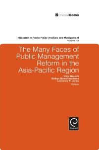 表紙画像: The Many Faces of Public Management Reform in the Asia-Pacific Region 9781849506397